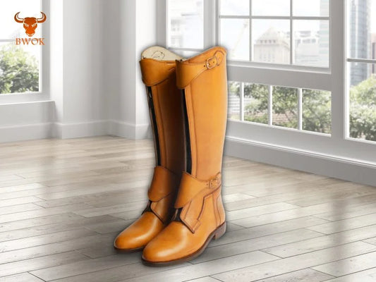 Leather Long Boot