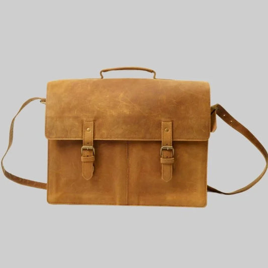Elegant Leather Briefcase for Women