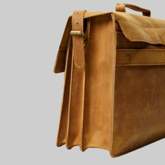 Elegant Leather Briefcase for Women