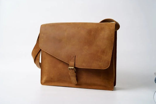Sachel Laptop Leather Bag