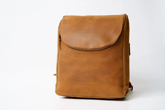 Stylish Leather Backpack