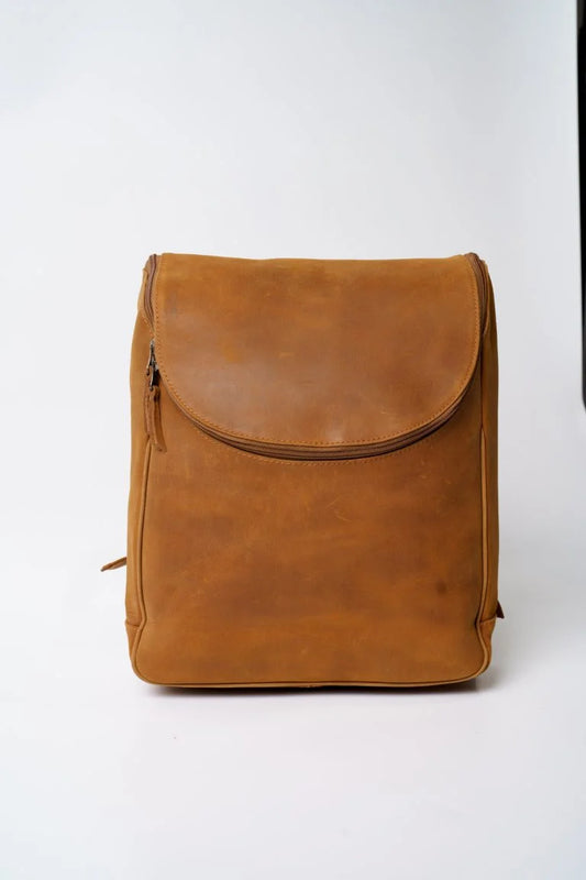 Stylish Leather Backpack
