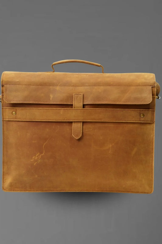 Premium Leather Laptop Bag