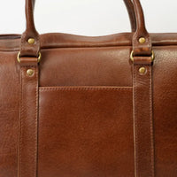 Laptop Bag Burgundy Color Brass