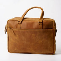 Vintage Leather Messenger Bag – Stylish