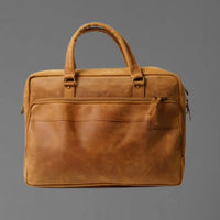 Vintage Leather Messenger Bag – Stylish