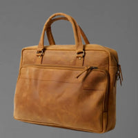 Vintage Leather Messenger Bag – Stylish