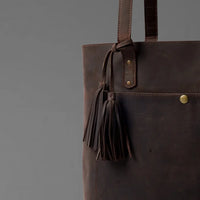 Leather Tote Bag