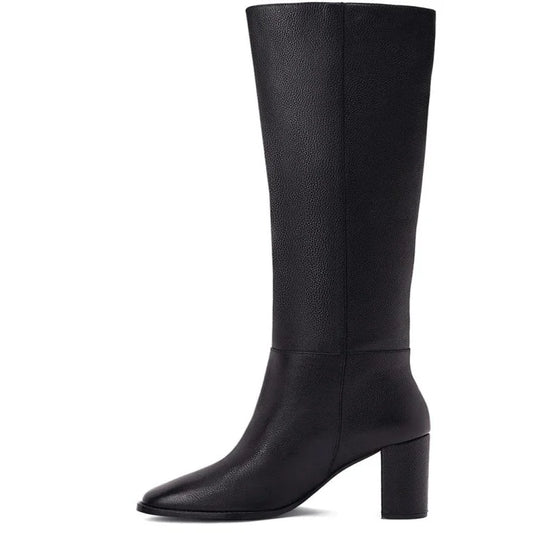 Long Knee-High Heeled Boots