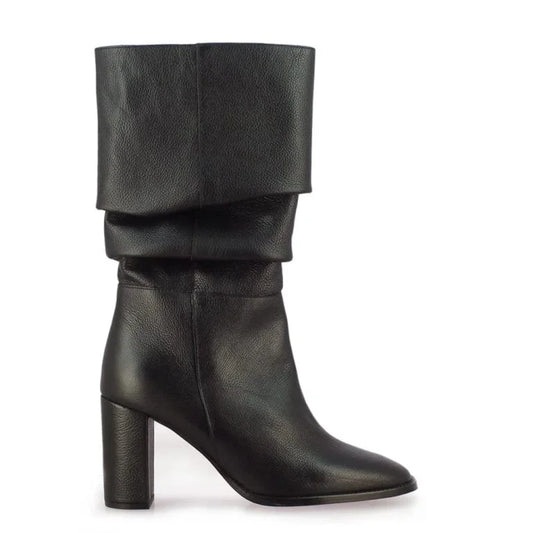 Long Knee-High Heeled Boots