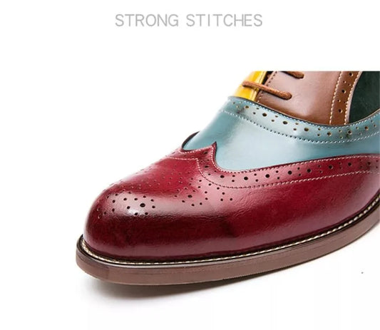 Multi-Color Oxford Shoes