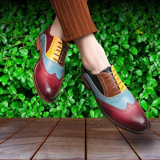 Multi-Color Oxford Shoes