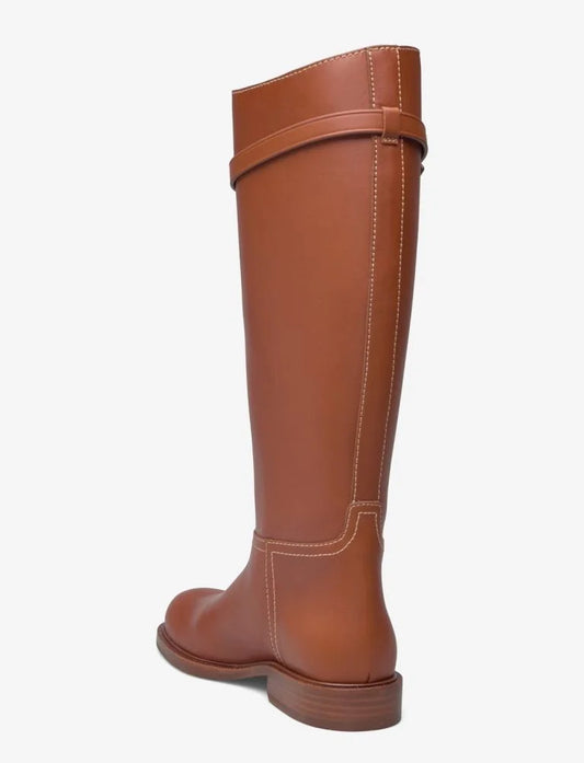 Casual Style Equestrian Boots