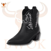 Leather Cowboy Boots