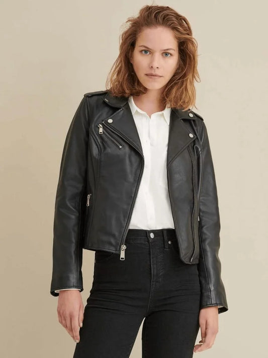 Women Biker Jacket