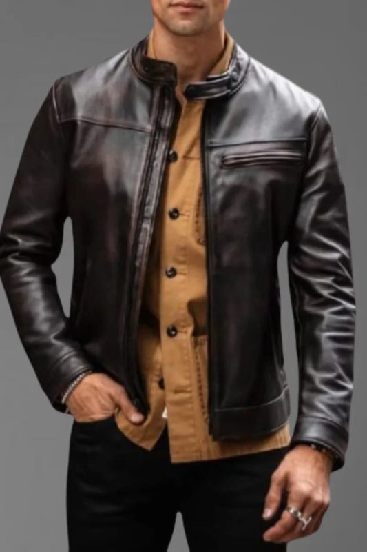 Cafe Racer Style Jacket