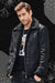 Men Black Fur Jacket
