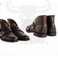 Men Double Monk Dress Shoes