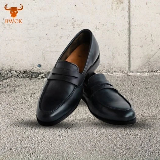 Leather Loafers Shoes