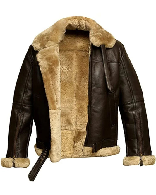 Brown Golden Fur Jacket