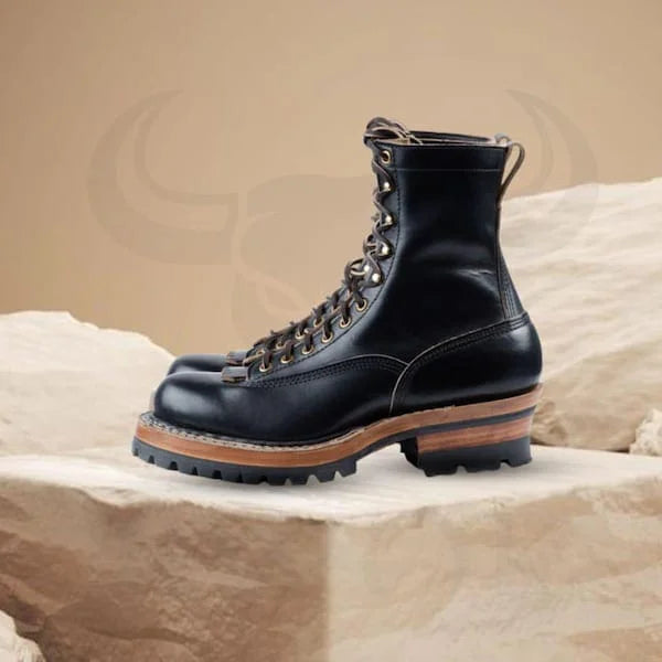 Rugged Handmade Work Boots