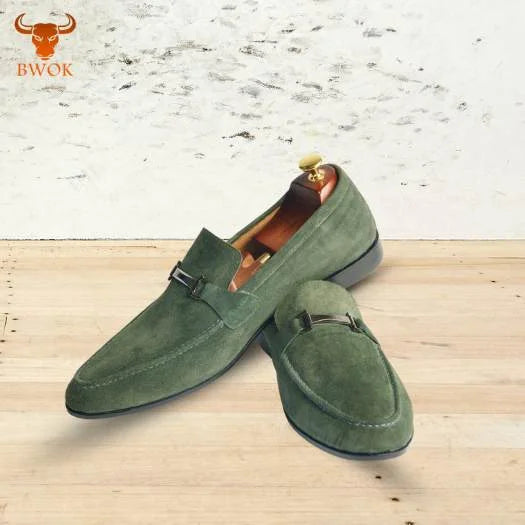 Suede Loafers