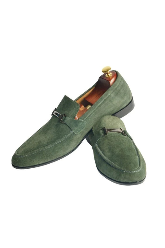 Suede Loafers