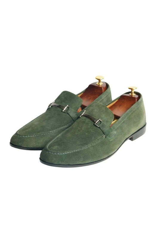 Suede Loafers