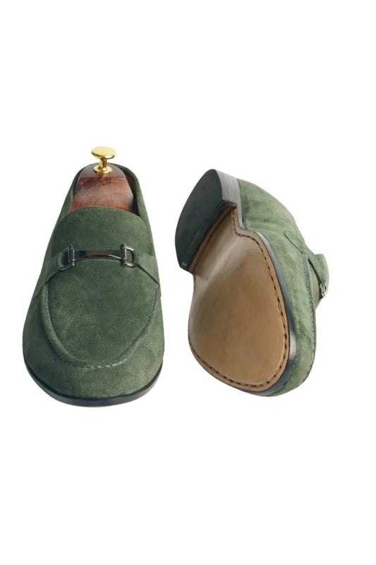Suede Loafers