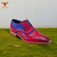 Two-Tone Wingtip Brogues