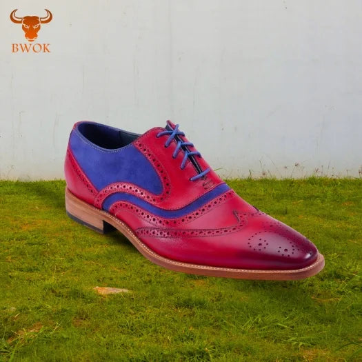 Two-Tone Wingtip Brogues